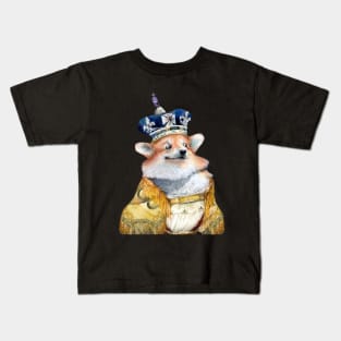 Katherine the Corgi Kids T-Shirt